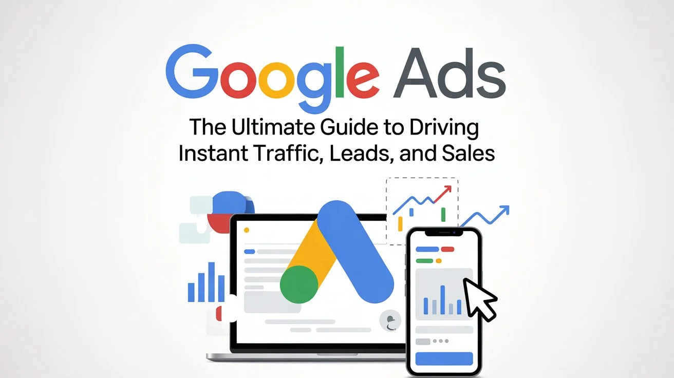 Google Ads: The Ultimate Guide to Driving Instant Traffic, Leads, and Sales